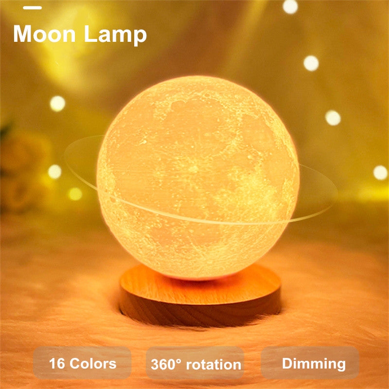 Magnetic Levitation Moon Lamp